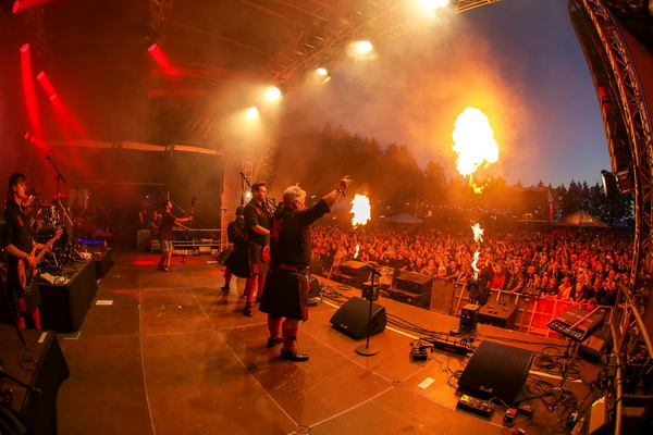 Red Hot Chilli Piepers Konzert Flamer Sparks